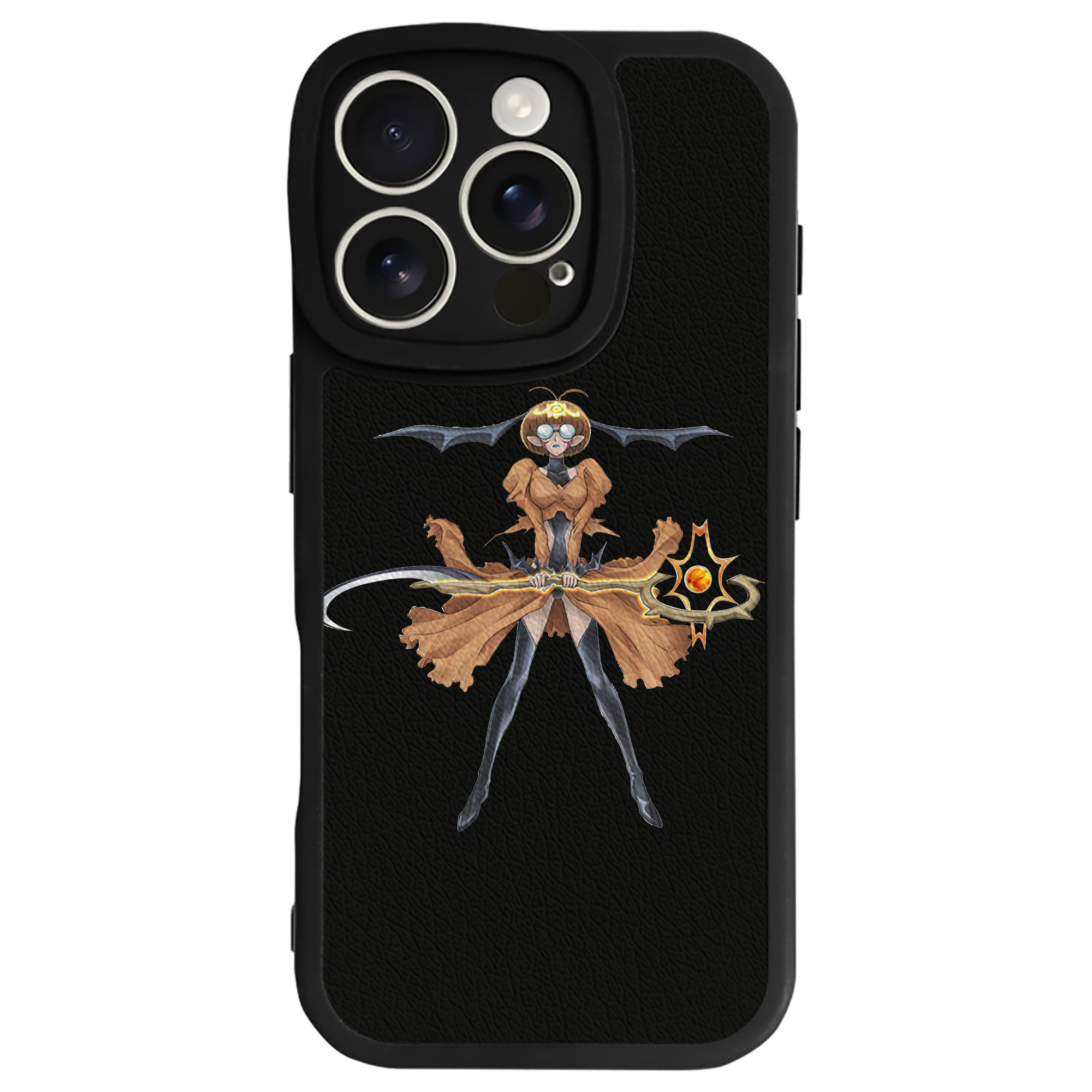 （画像用） 遊☆戯☆王 Yu-Gi-Oh! 【iPhone 16シリーズ対応】シリコンスマホケース（レザー調） 材質：シリコン